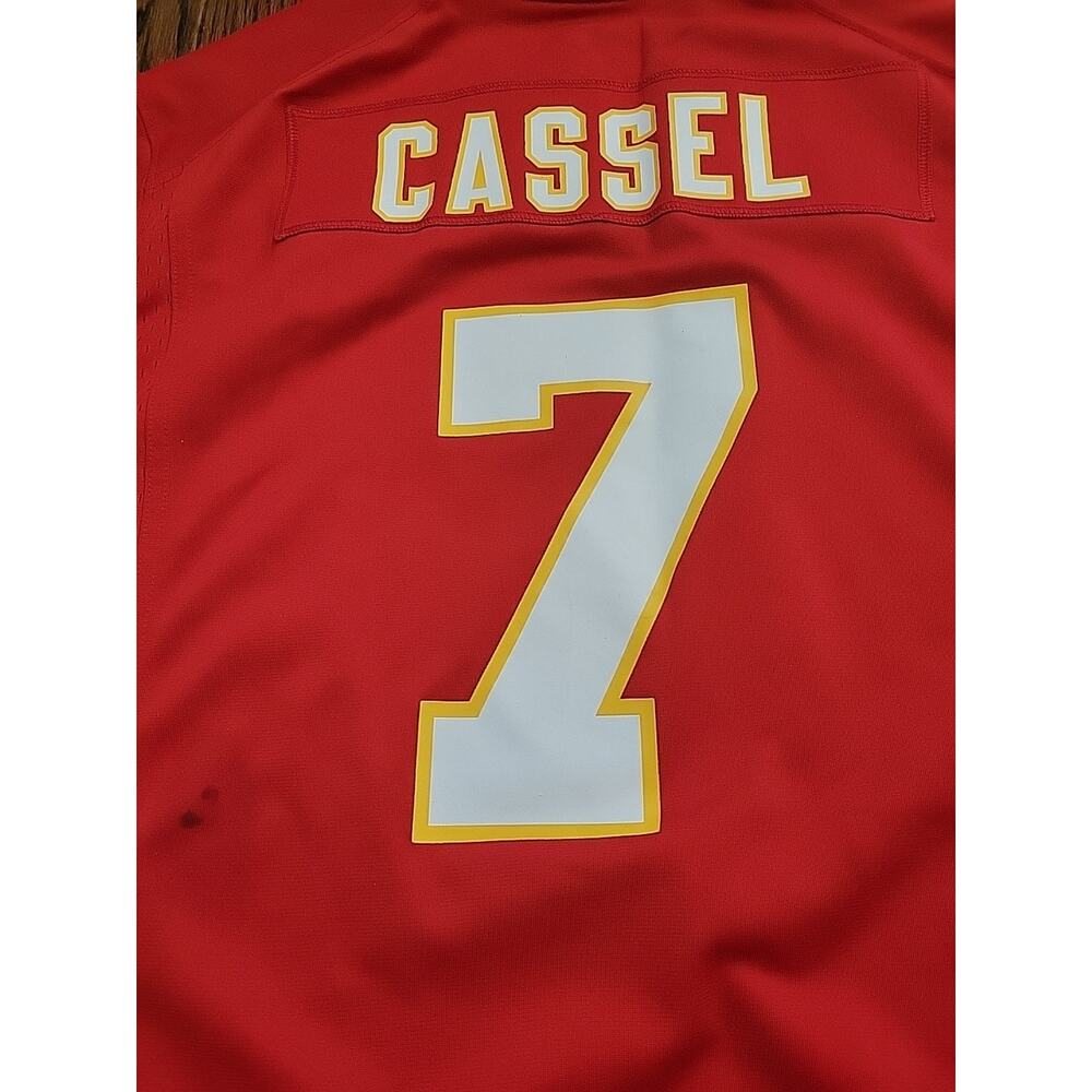 Nike Matt Cassel Kansas City Chiefs NFL Football Jersey Mens Size XL Adult - Picture 9 of 11